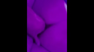Sloppy pussy riding Daddy's cock