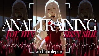 [Erotic Audio] Anal Training Sissy Slut [F4A] Gentle Mistress FDom Roleplay [No Insults]