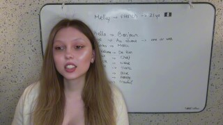 French lesson - how to pronounce French words (beginner)