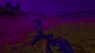 Girl has lesbian threesome with 2 bat girls Sapphire Safari
