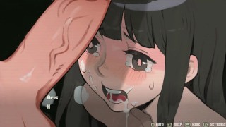 ButtKnight gameplay grupo boquete e creampie sexo